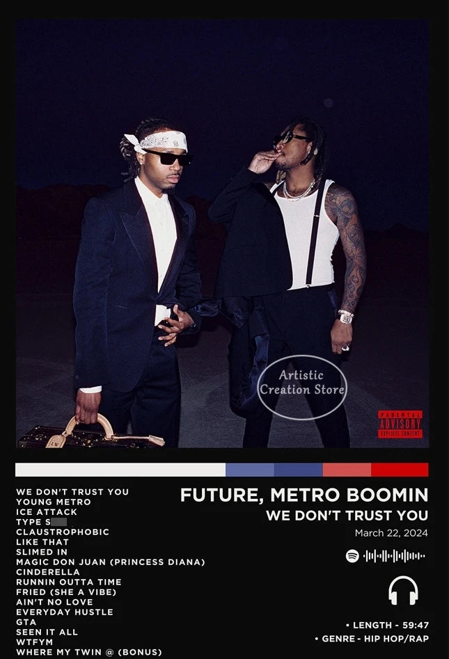 We (Still) Don't Trust You "Trust Issues" Canvas Poster Collection