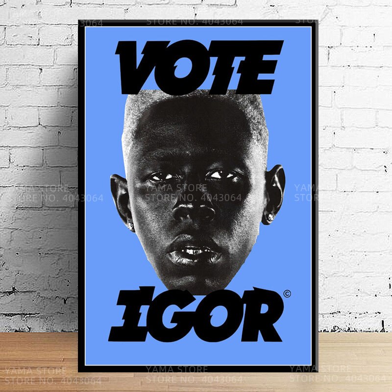 Vote Igor! Canvas Poster