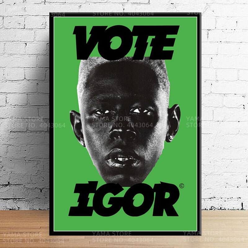 Vote Igor! Canvas Poster