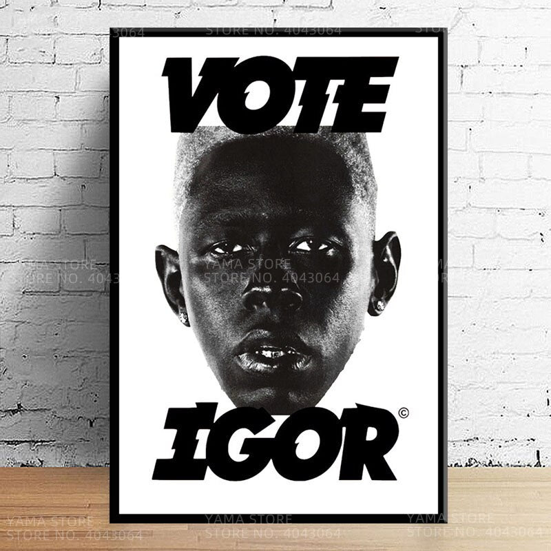 Vote Igor! Canvas Poster