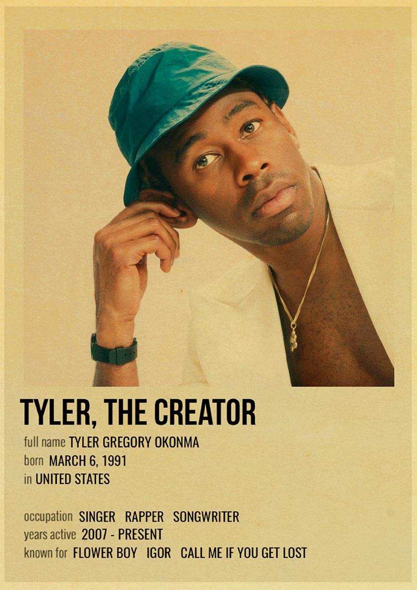 Tyler The Creator poster Tyler The Creator Flower Boy -  Portugal